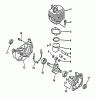 Echo ES-2000 - Shredder/Vacuum, S/N: 001001 - 007941 Ersatzteile Engine, Crankcase