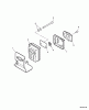Echo PE-200 - Edger, S/N: S68211001001 - S68211999999 Ersatzteile Exhaust