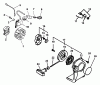 Echo PE-2000 - Edger (Type 1E) Ersatzteile Ignition, Starter, Clutch, Stop Switch, Fuel System