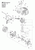 Echo PE-201 - Edger, S/N: 02001001 - 02999999 Ersatzteile Engine, Ignition, Short Block, Cylinder Cover
