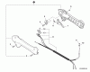 Echo PE-225 - Edger, S/N: S78611001001 - S78611999999 Ersatzteile Control Handle - WITHOUT THROTTLE LOCKOUT