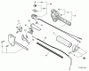 Echo PE-230 - Edger, Ersatzteile Control Handle, Control Cable Assembly