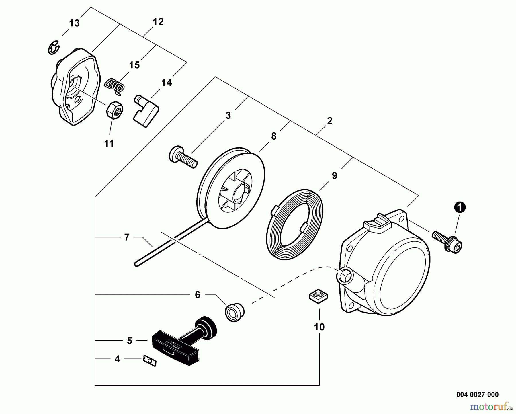 Echo Trimmer, Faden / Bürste SRM-230 - Echo String Trimmer, Starter