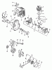 Echo PE-2400 - Edger, S/N: 008001 - 018099 Ersatzteile Engine, Crankcase, Fan Housing, Cover, Starter, Ignition, Clutch