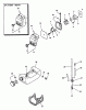 Echo PE-2400 - Edger, S/N: 040061 - 999999 Ersatzteile Intake, Air Cleaner, Fuel System