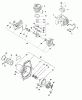 Echo PE-2601 - Edger (Type 1E) Ersatzteile Engine, Fan Housing, Cover, Clutch