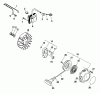 Echo PE-2601 - Edger (Type 1E) Ersatzteile Ignition, Starter, Flywheel