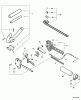 Echo PE-260 - Edger, S/N: 07001001 - 07999999 Ersatzteile Handles, Throttle Cable