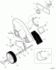 Echo PE-265S - Edger, S/N: S71311001001 - S71311999999 Ersatzteile Edging Assembly -- Metal  S/N: S71311001001 - S71311001642