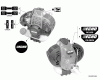 Echo PE-266 - Edger, S/N: T42811001001 - T42811999999 Ersatzteile Labels