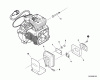 Echo BRD-280 - Bed Redefiner/Edger, S/N: S70913001001 - S70913999999 Ersatzteile Exhaust