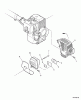 Echo PE-310 - Edger, S/N: 03001001 - 03999999 Ersatzteile Exhaust