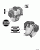 Echo PE-311 - Edger, S/N: 02001001 - 02999999 Ersatzteile Labels