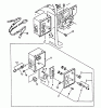 Echo EG-1500 - Portable Generator, S/N: 00000 - 03796 Ersatzteile Panel
