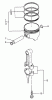Echo EG-1500 - Portable Generator, S/N: 03797 - 99999 Ersatzteile Connecting Rod, Piston