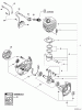 Echo ES-210 - Shredder/Vacuum, S/N: 07001001 - 07999999 Ersatzteile Engine, Short Block, Ignition