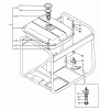 Echo EG-4300 - Portable Generator, S/N: 00000 - 00845 Ersatzteile FUEL TANK