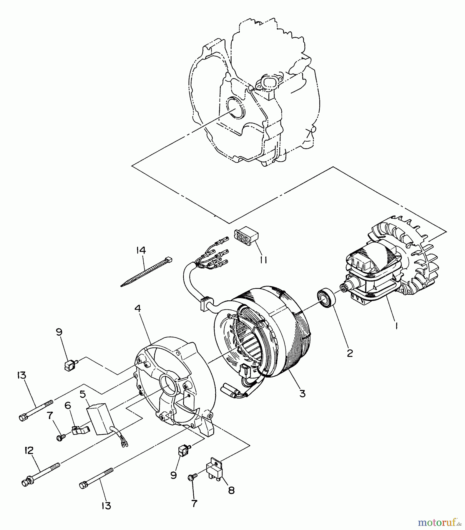  Echo Stromerzeuger EG-650 - Echo Portable Generator GENERATOR
