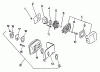 Echo HC-1001 - Hedge Trimmer, S/N: 024001 - 999999 Ersatzteile Intake, Exhaust, Air Cleaner