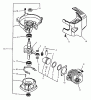 Echo HC-1500 - Hedge Trimmer (Type 2E) Ersatzteile Crankcase, Engine, Engine Cover