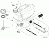 Echo HC-150i - Hedge Trimmer, S/N: S83813001001 - S83813999999 Ersatzteile Fuel System  S/N: S83813001001 - S83813002540