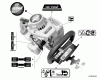 Echo HC-150i - Hedge Trimmer, S/N: S83813001001 - S83813999999 Ersatzteile Labels