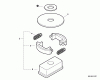 Echo HC-150i - Hedge Trimmer, S/N: S83813001001 - S83813999999 Ersatzteile Clutch