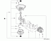 Echo HC-150i - Hedge Trimmer, S/N: S83813001001 - S83813999999 Ersatzteile Engine, Short Block -- SB1074