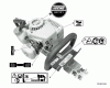 Echo HC-151 - Hedge Trimmer, S/N: S78211001001 - S78211999999 Ersatzteile Labels