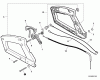 Echo HC-150i - Hedge Trimmer, S/N: S83813001001 - S83813999999 Ersatzteile Rear Handle, Throttle Control  S/N: S83813001001 - S83813002500