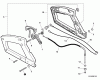 Echo HC-150i - Hedge Trimmer, S/N: S83813001001 - S83813999999 Ersatzteile Rear Handle, Throttle Control  S/N: S83813002501 - S83813999999