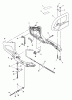 Echo HC-161 - Hedge Trimmer, S/N: 02001001 - 02999999 Ersatzteile Stop Switch, Throttle Cable, Handles