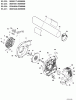 Echo ES-230 - Shredder/Vacuum, S/N: 07001001 - 07999999 Ersatzteile Fan Case, Suction Tube Without Sleeve  S/N: 07001829 - 07999999