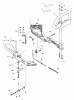 Echo HC-180 - Hedge Trimmer, S/N: 09001001 - 09999999 Ersatzteile Handle, Throttle, Stop Switch
