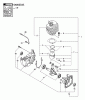 Echo ES-2400 - Shredder/Vacuum (Type 1E) Ersatzteile Engine, Short Block, Cylinder
