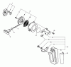 Echo ES-2400 - Shredder/Vacuum (Type 1E) Ersatzteile Starter, Side Handle