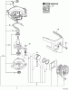 Echo HC-234 - Hedge Trimmer, S/N: 02001001 - 02999999 Ersatzteile Engine, Short Block, Cylinder Cover