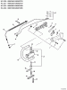 Echo HC-233 - Hedge Trimmer, S/N: 06001001 - 06999999 Ersatzteile Handle, Ignition Switch, Throttle Cable  S/N: 06002601 - 06003300