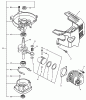 Echo HC-2400 - Hedge Trimmer (Type 2E) Ersatzteile Engine, Cylinder