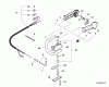 Echo HC-235 - Hedge Trimmer, S/N: S72312001001 - S72312999999 Ersatzteile Rear Handle, Throttle Control  S/N: S72312001001 - S72312010947