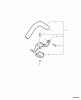 Echo HCA-260 - Hedge Trimmer, S/N: S69211001001 - S69211999999 Ersatzteile Front Handle