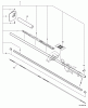 Echo HCA-260 - Hedge Trimmer, S/N: S69211001001 - S69211999999 Ersatzteile Main Pipe Assembly, Driveshaft