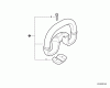 Echo HCA-265 - Hedge Trimmer, S/N: S84913001001 - S84913999999 Ersatzteile Handle  S/N: S84913001001 - S84913001059 ONLY