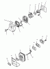 Echo SHC-1700 - Shaft Hedge Trimmer (Type 1E) Ersatzteile Intake, Air Cleaner, Exhaust