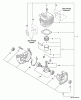Echo SHC-211 - Shaft Hedge Trimmer, S/N: 02001001 - 02999999 Ersatzteile Engine, Short Block -- SB1048