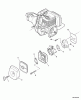 Echo SHC-211 - Shaft Hedge Trimmer, S/N: 02001001 - 02999999 Ersatzteile Intake