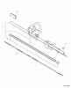 Echo SHC-210 - Shaft Hedge Trimmer, S/N: 05001001 - 05999999 Ersatzteile Main Pipe Assembly  S/N: 05001001 - 05008267