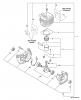 Echo SHC-210 - Shaft Hedge Trimmer, S/N: 05001001 - 05999999 Ersatzteile Engine, Short Block -- SB1065