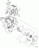 Echo SHC-210 - Shaft Hedge Trimmer, S/N: 09001001 - 09999999 Ersatzteile Engine Cover, Starter
