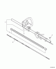 Echo SHC-212 - Shaft Hedge Trimmer, S/N: 09001001 - 09999999 Ersatzteile Main Pipe Assembly